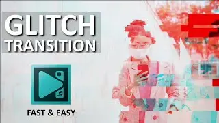 How to create Glitch Transition - VSDC tutorial