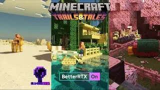 Prizma RTX for Minecraft Bedrock 1.20.0 Trails & Tales (with BetterRTX of course!)