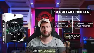 Metal #1 Guitar presets pack for Line6 Helix Native by Presets For All -  Review