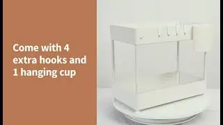 Under bathroom organizer/Organizador para debajo del baño