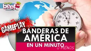 BANDERAS DE AMÉRICA en un minuto FAIL gameplay