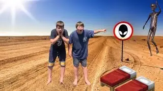 RAIDING AREA 51 EARLY! ALMOST DIED! (there were bombs)