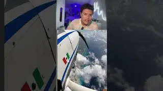 ASI SE VE CUANDO TE LANZAS DE UN AVION