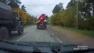 Военным на УРАЛе пофиг на ПДД... Ушлепки!