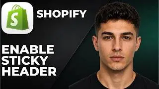 Shopify Dawn Theme - How To Enable Sticky Header (Step By Step Beginner Tutorial 2026)