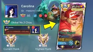 I PRETEND GIRL IN MLBB AND CHALLENGE 1V1 IN WORLD CHAT PRANK!! he thought i'm nub