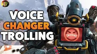 PATHFINDER VOICE CHANGER TROLLING IN APEX LEGENDS