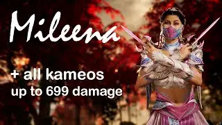 Mortal Kombat 1 Mileena advanced combo guide with input instructions
