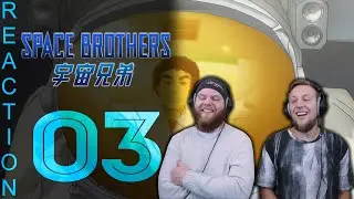 SOS Bros React - Space Brothers Episode 3 - The Man with the Advantage and the Running Female Doctor