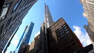 ⁴ᴷ⁶⁰ Walking NYC (Narrated) : New York Hilton Midtown to Central Park & Apple Store (July 21, 2019)