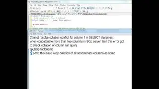 Cannot resolve collation conflict for column 1 in SELECT statement.