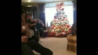 Koby does the Stanky Leg - Christmas 2009