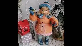 Ватные игрушки. Обзор за январь.