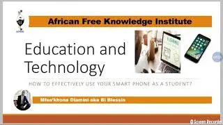 Using your Android phone as a learning tool