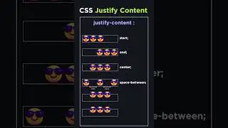 Css justify content || html css || 