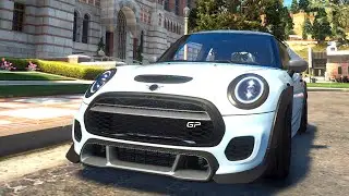 Mini John Cooper Works GP 2020 - GTA 5 | Realistic driving | NaturalVision Evolved [Logitech G29]