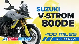 Suzuki V-Strom 800DE review | Episode 1 - 400 miles in 24 hours