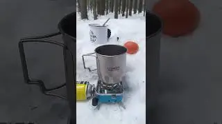Тест титанового котелка с Озона