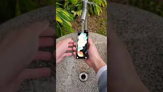 Feel the waterproof quality of Samsung W24 
