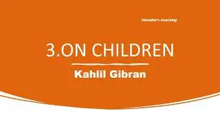 3.ON CHILDREN---2nd PUC----ENGLISH EASY NOTES WITH SUMMARY.