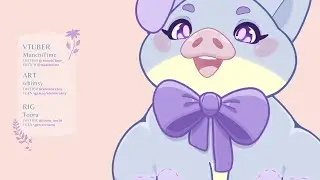 【 Live2D Showcase - Mascot Vtuber model 】 MunchiTime 🐷