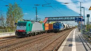 Viel Rot und eine Parallelfahrt in Saarmund 17.04.2020