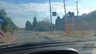 Przejazd kolejowy w Zaosiu