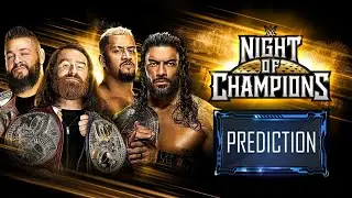 Prediction Night of Champions 2023 - Kevin Owens & Sami Zayn  vs  The Bloodline