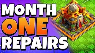 TH16 Rushed Base Progress in 30 Days in Clash of Clans?