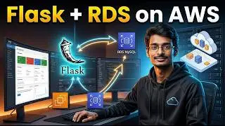 Build Python Flask Backend with Amazon RDS MySQL on AWS | EC2 API Server Full Tutorial