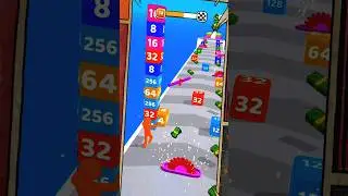 Android Games Levels 38~ Block Sprint 2048 #shorts