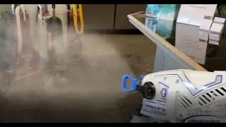 Graco SaniSpray HP 20 Cordless Handheld Airless Disinfectant Sprayer Demo