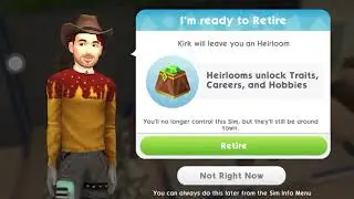 The sims mobile playing