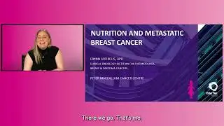 Food and movement when living with metastatic breast cancer