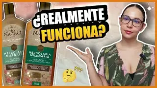 💁 TÍO NACHO realmente FUNCIONA para ayudarte a CRECER tu CABELLO. SHAMPOO y BÁLSAMO MILAGROSO 🍯🐝