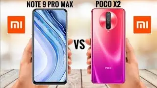Poco X2 vs Redmi note 9 pro Max