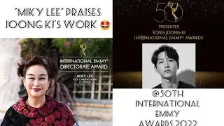 Miky Lee Praises Song Joong Ki for his excellence in acting at 50th International Emmy® Awards 2022