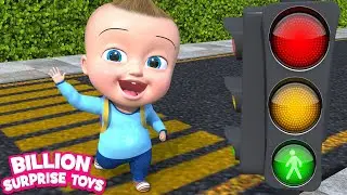 Learning Safety Rules - BillionSurpriseToys Nursery Rhymes, Kids Songs