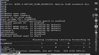 66 Enabling Rapid Per VLAN Spanning Tree