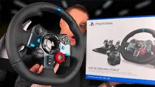 THE BEST GAMING STEERING WHEEL for PlayStation - Logitech G29 SE
