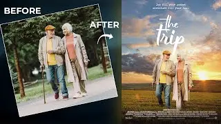 How To Make Movie Poster In Photoshop |  Photoshop Tutorial
