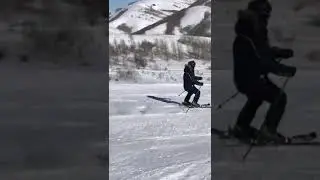 спуск с 1 бугельной АлтАльпы 2019 игорь