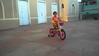 minha primeira voltinha de bicicleta