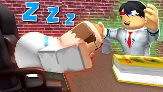 🤣ПОБЕГ С УРОКА МАТЕМАТИКИ ИЗ ШКОЛЫ В РОБЛОКС! ШЕДИ ОТ УЧИТЕЛЯ ROBLOX