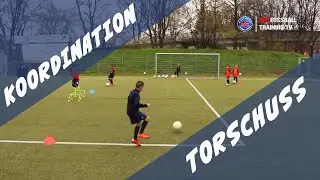 Koordinationstraining Fußball für Kinder - Dreisprung