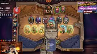 СИЛЬВЕРНЕЙМ  БРАТАН, НАДО ЛУЧШЕ ИГРАТЬ Hearthstone Battlegrounds Silvername