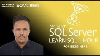 SQL SEREVER For Beginners    - Hordhac