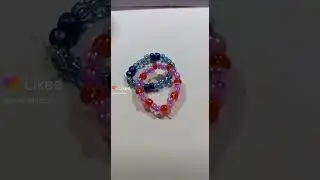 🧺это все мои колечки из бисера🧺