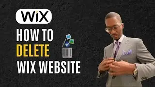 How To Delete Wix Website Quickly | Wix Tutorial 2023