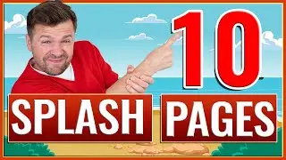 10 Epic Splash Pages That Will Inspire You To Create Your Own